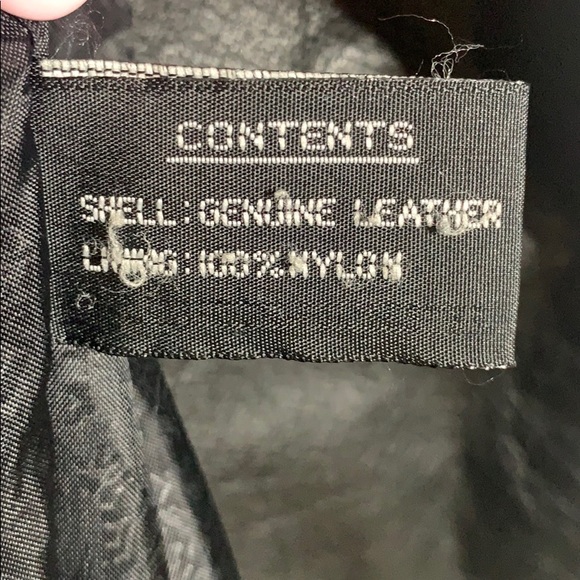 Vintage John Weitz Leather Coat - Picture 9 of 12